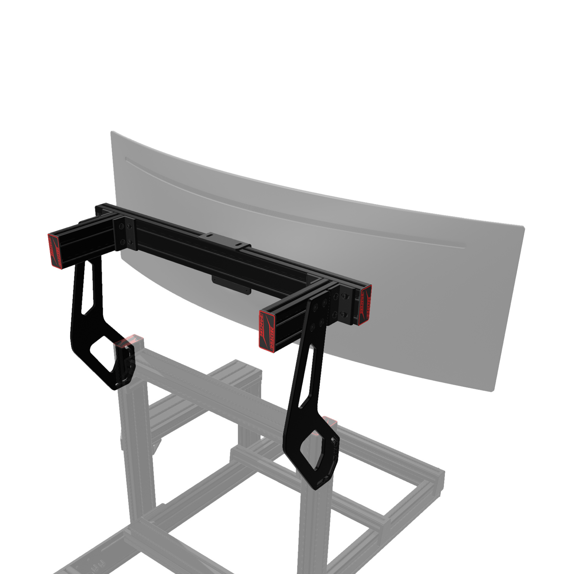 CNC Integrated Single Monitor Mount