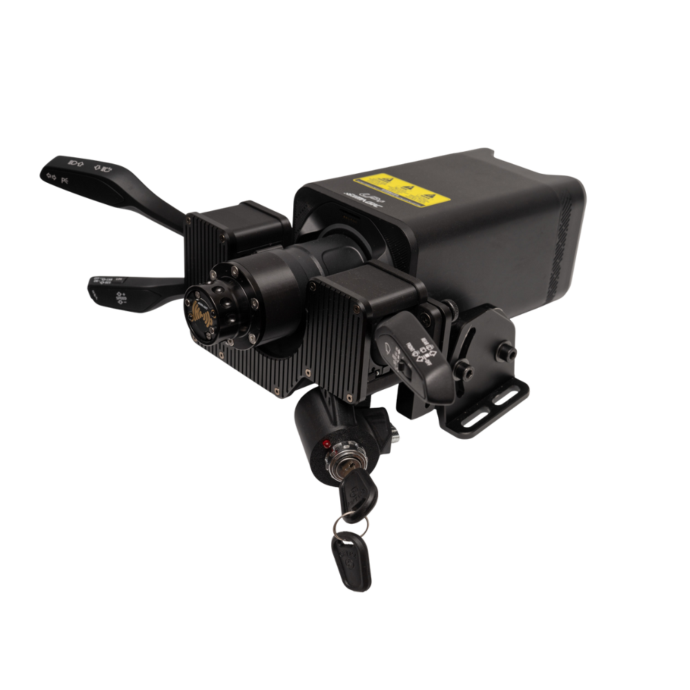 Black trucksim control stalks accessory for sim racing by IGNi Racing