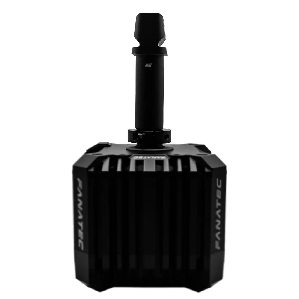 Black fanatec product on a white background