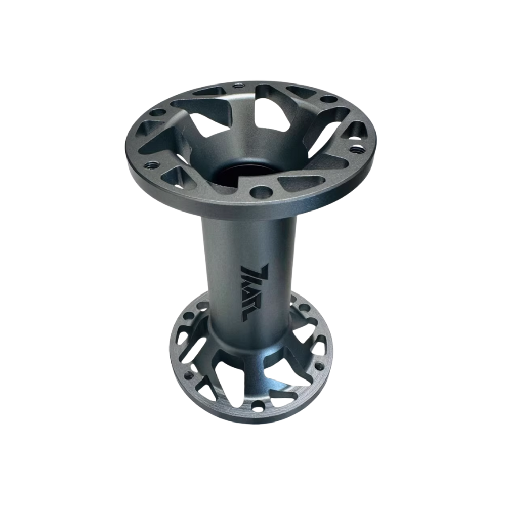 Dark gray KARL extension spacer with cut-out design