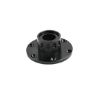 Black metal quick release base side for sim racing accessories by IGNi Racing