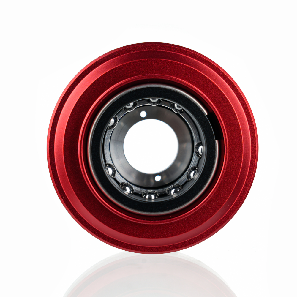 Red aluminum quick release component for Simagic/Moza sim racing accessories