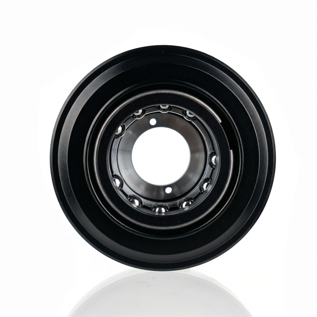 Black quick release component for Simagic/Moza sim racing accessories by IGNi Racing