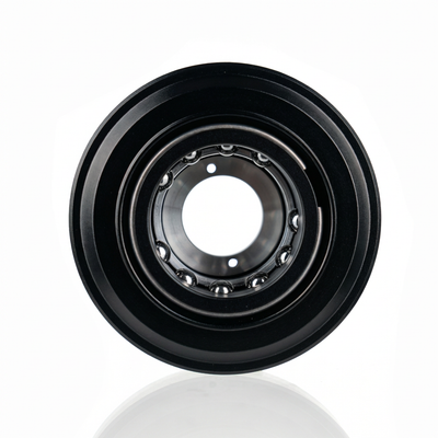 Black quick release component for Simagic/Moza sim racing accessories by IGNi Racing