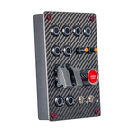 Carbon fiber SimNanmu button box with red Engine Start button for sim racing by IGNI RACING