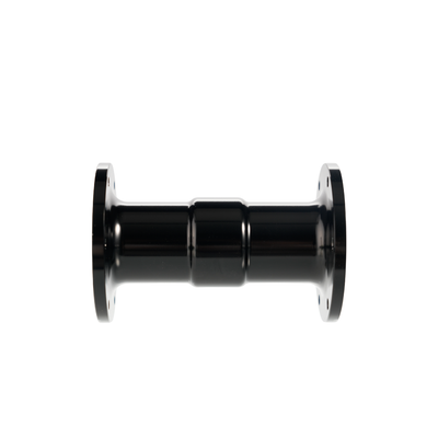 Black and silver shaft extension component for Simagic Alpha Series, sim racing accessories