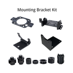 IGNI RACING Mounting Bracket Kit - Black metal sim racing components for trucksim controls